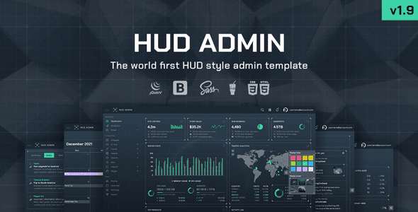 HUD - Bootstrap 5 Admin Template by SeanTheme