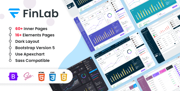 FinLab Crypto Trading Admin Dashboard Template by dexignlabs