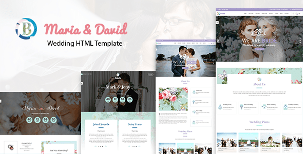 Bride - Wedding Responsive HTML Template by power-boosts