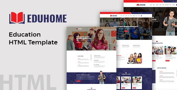 Eduhome - Education Bootstrap Template for College by codecarnival