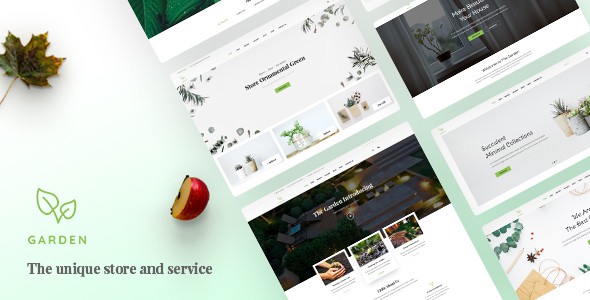Garden - Lawn & Landscaping Bootstrap 4 Template by LionsBite