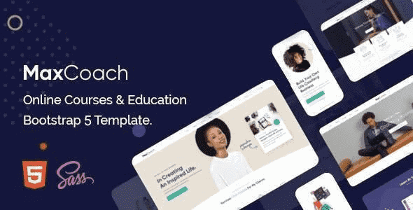 Education HTML Template using Bootstrap 5 - MaxCoach (Life Coach) by BootXperts