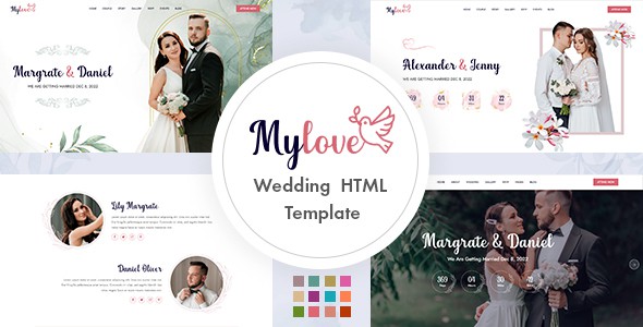 Mylove - Wedding HTML5 Template by wpoceans
