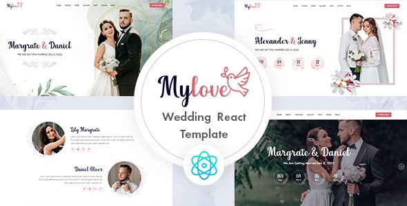 Mylove - Wedding React Template by wpoceans