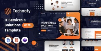 Technofy | IT Services & Solutions HTML Template by designingmedia