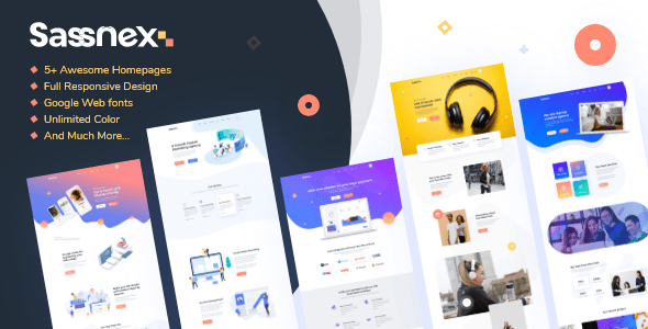 Sassnex - Startup, Saas & Agency HTML5 Template by ecologytheme