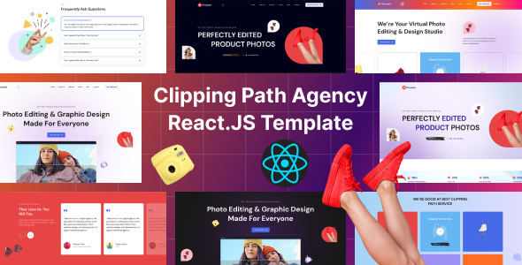 Photodit - Clipping Path Service React NextJs Template by Templates_Lab