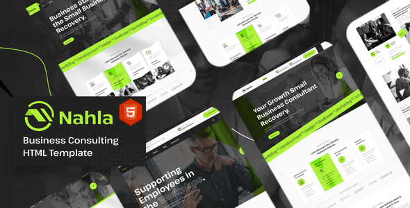 Nahla - Business Consulting HTML Template by RRdevs