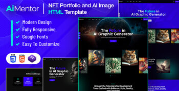AI Mentor | AI Image Generator HTML Template by designingmedia