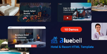 Bluebell - Hotel & Resort HTML Template by DesignArc
