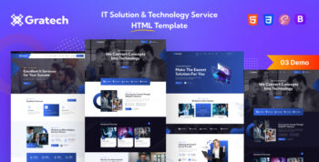 Gratech - IT Service And Technology HTML Template by Gramentheme
