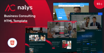 Acnalys – Business Consulting HTML Template by Website_Stock