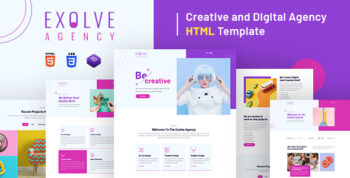 Exolve | Creative & Digital Agency HTML Template by designingmedia