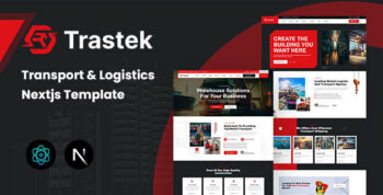 Trastek - Transport & Logistics React NextJS Template by themesflat