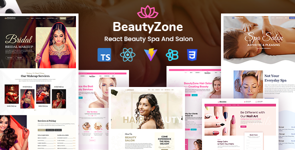 BeautyZone - React Beauty Spa Salon Template by DexignZone