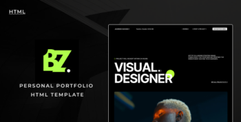 Boldz - Personal Portfolio HTML by WordPressRiver