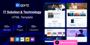 Inqord - IT Solutions & Technology Services HTML5 Template by ThemetechMount