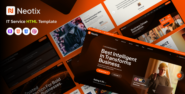 Neotix – IT Service and Technology HTML Template by Gramentheme