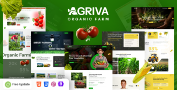 Agriva – Agriculture & Organic Farm HTML Template by Gramentheme