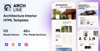 Archline – Architecture & Interior HTML Template by Pixel-plus