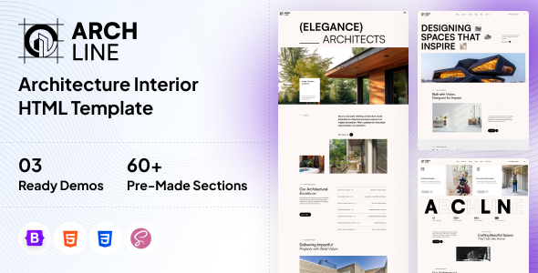 Archline – Architecture & Interior HTML Template by Pixel-plus